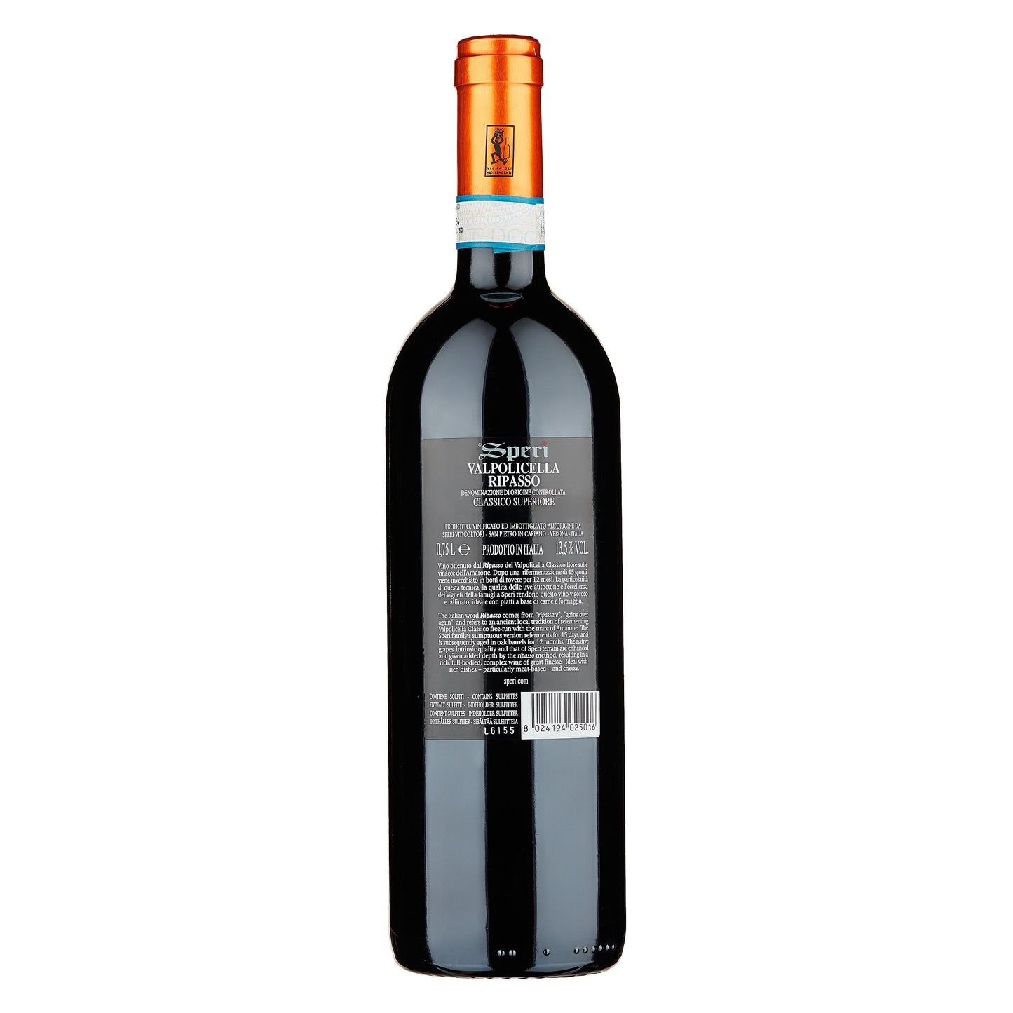 Valpolicella Ripasso Classico Superiore DOC 2022 - Speri