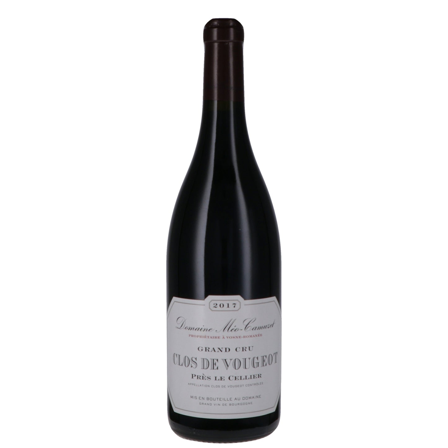 Clos de Vougeot AOC Grand Cru "Pres le Cellier" 2017 - Méo-Camuzet