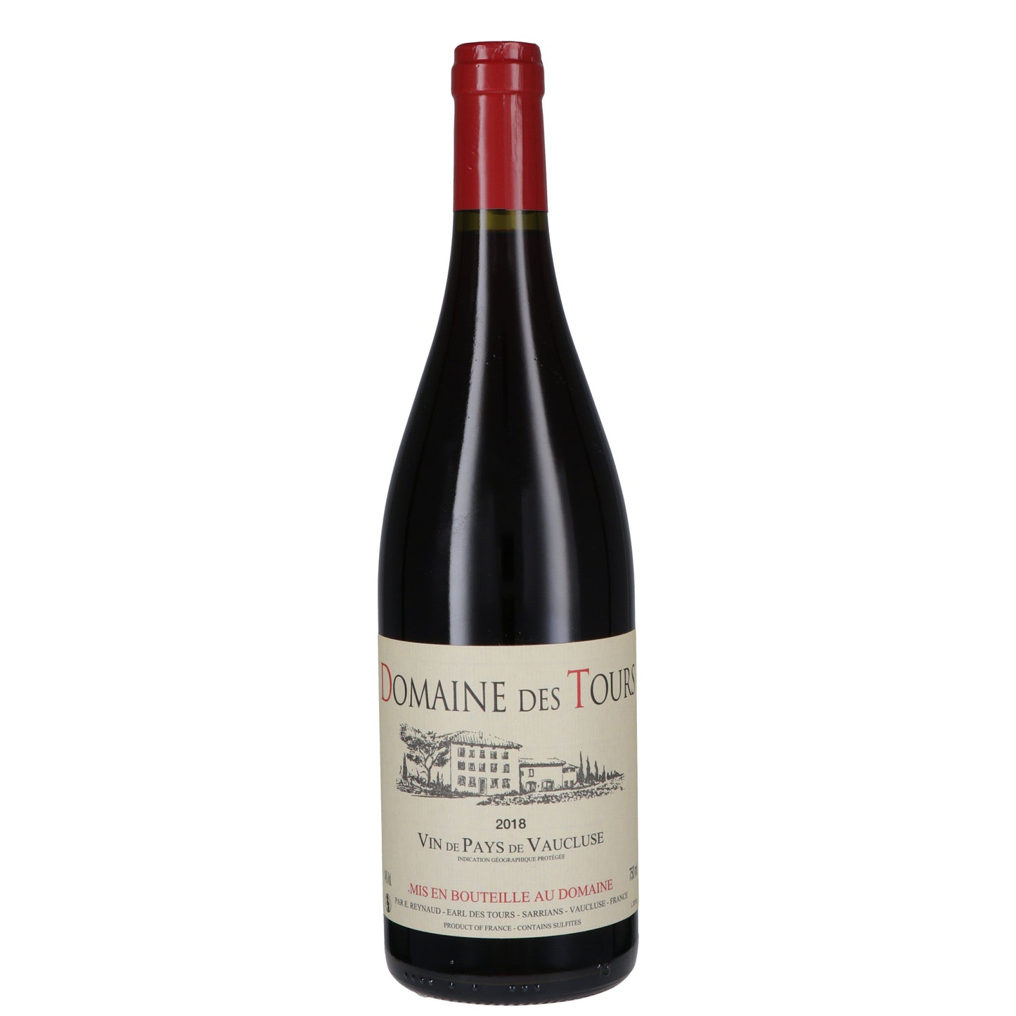 Vaucluse Rouge IGP 2018 - Château des Tours