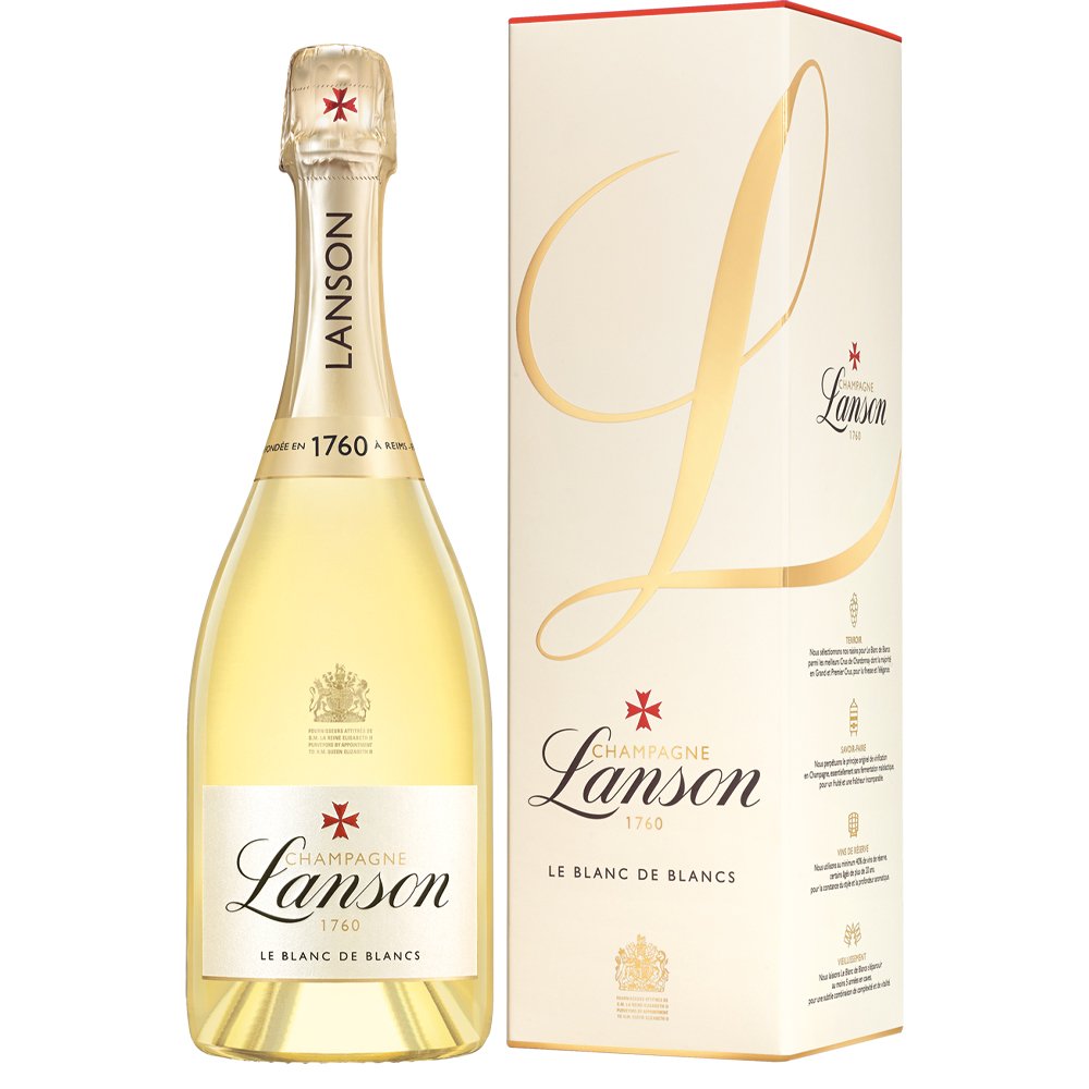 Champagne Brut Blanc de Blancs "Blanc de Blancs" AOC - Lanson (astuccio)